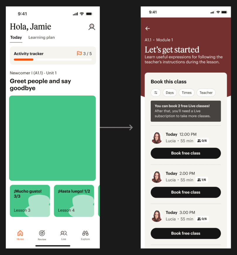 Card experiment — blank card variation